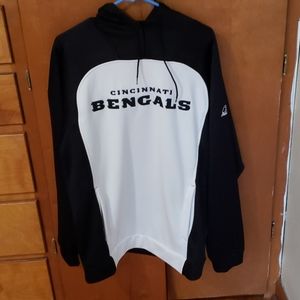Reebok Bengals Hoodie Mens Size M